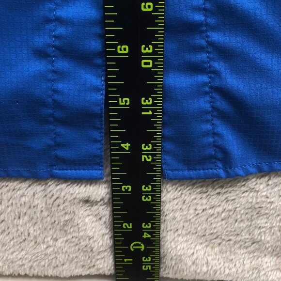 Columbia Mens Fishing Shirt Large Short Sleeve Blue Button Up Vented Outdoors - Picture 6 of 16